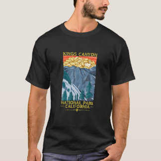 T-shirt Parc national de Kings Canyon Wyoming State Souven