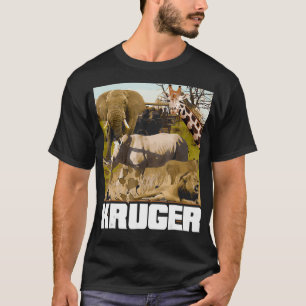 T-shirt Parc national de Kruger - Exotic Wildlife Safari T