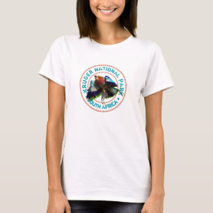 T-shirt Parc national de Kruger Lilac Roulée au chou