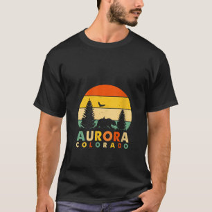 T-shirt Parc national de la Forêt de montagne Aurora Color