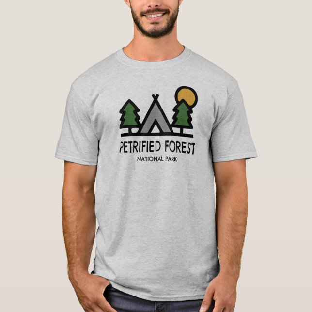 T-shirt Parc national de la Forêt Petrifiée (Devant)