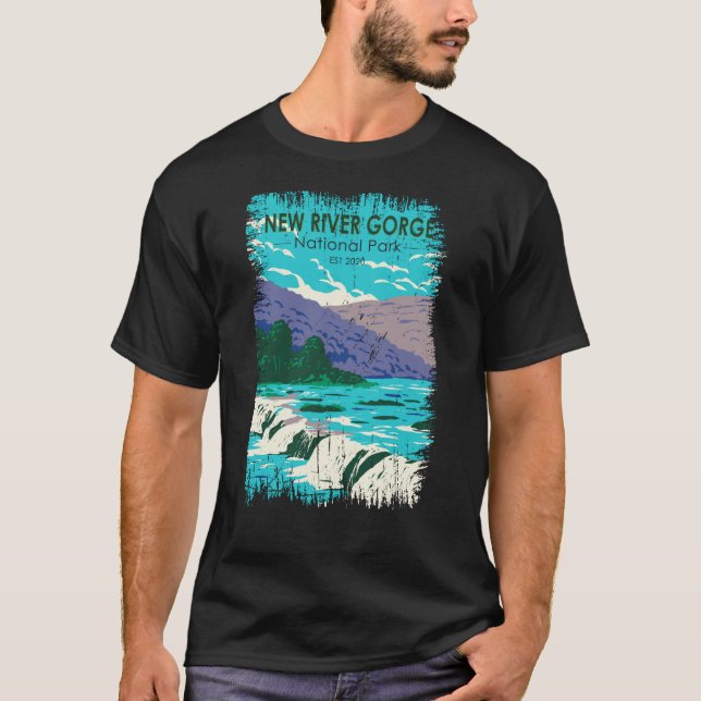 T-shirt Parc national de la Nouvelle-Gorge (Devant)