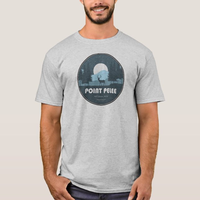 T-shirt Parc national de la Pointe-Pelée Deer (Devant)