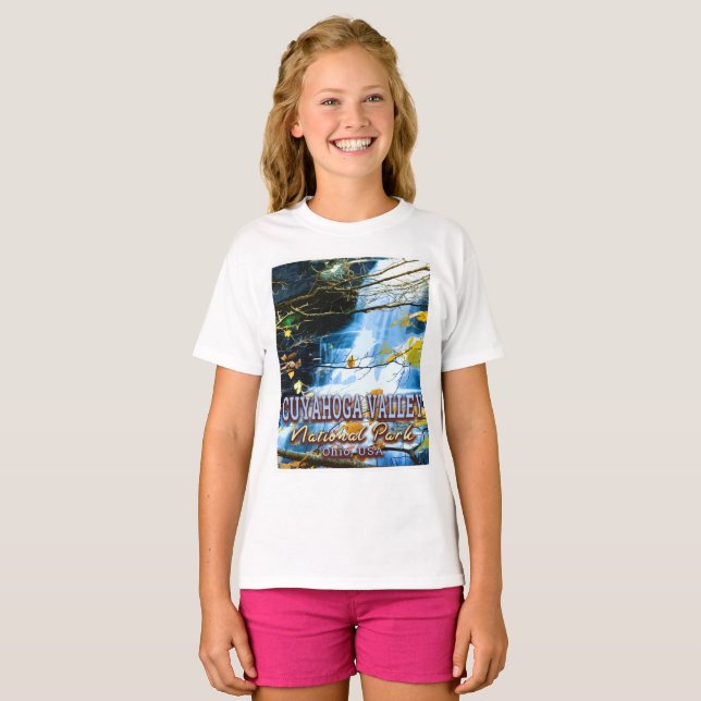 T-SHIRT PARC NATIONAL DE LA VALLÉE DE CUYAHOGA - OHIO USA (Devant entier)