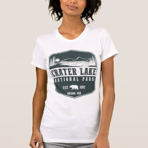 T-shirt Parc national de lac crater