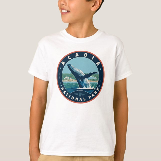 T-shirt Parc national de l'Acadie (Devant)