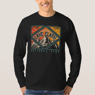 T-shirt Parc national de Lake Clark Alaska Look Vintage 1