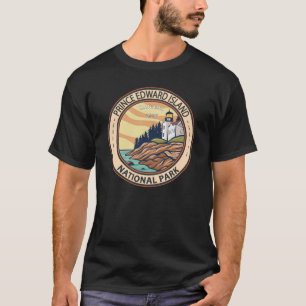T-shirt Parc national de l'Île-du-Prince-Édouard Badge Can
