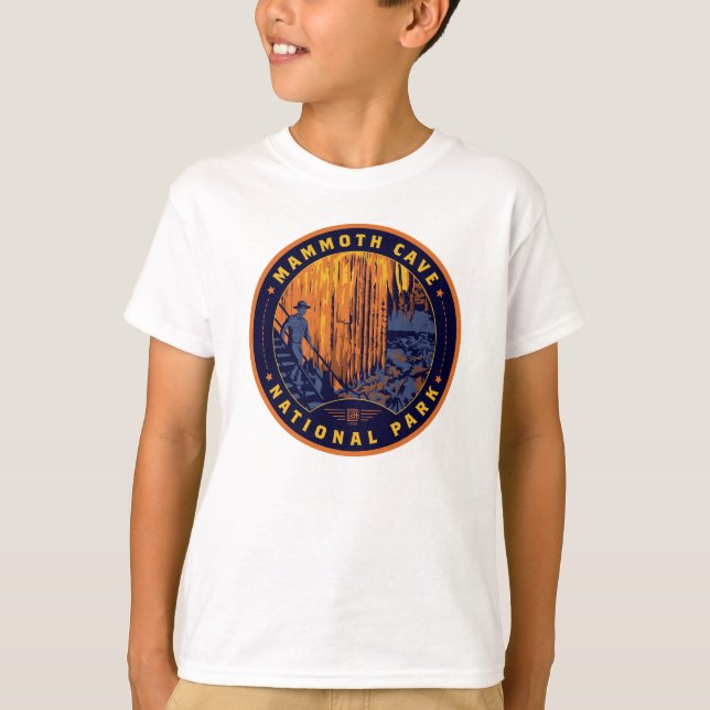 T-shirt Parc national de Mammoth Cave (Devant)