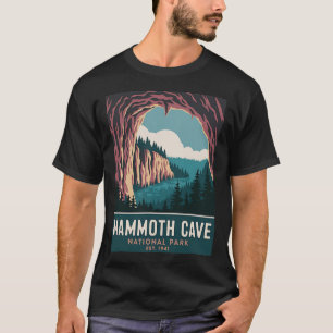 T-shirt Parc national de Mammoth Cave Camping randonnée vi