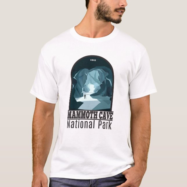 T-shirt Parc national de Mammoth Cave Kentucky Vintage (Devant)