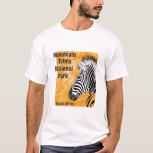 T-shirt Parc national de Mountain Zebra, Afrique du Sud