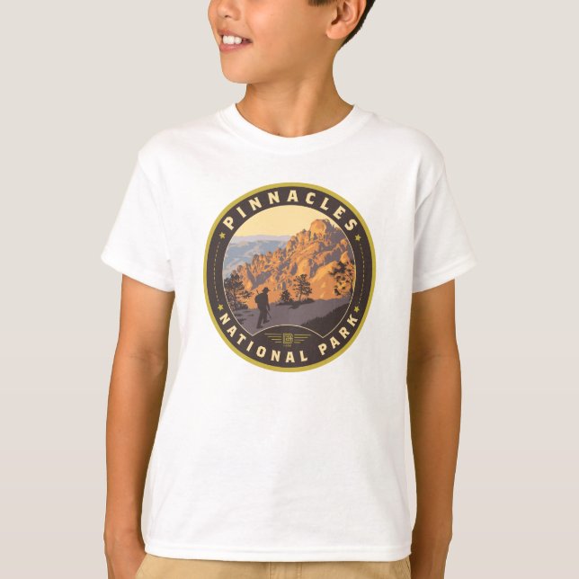 T-shirt Parc national de Pinnacles (Devant)