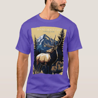 T-shirt Parc national de Rocky Mountain 3