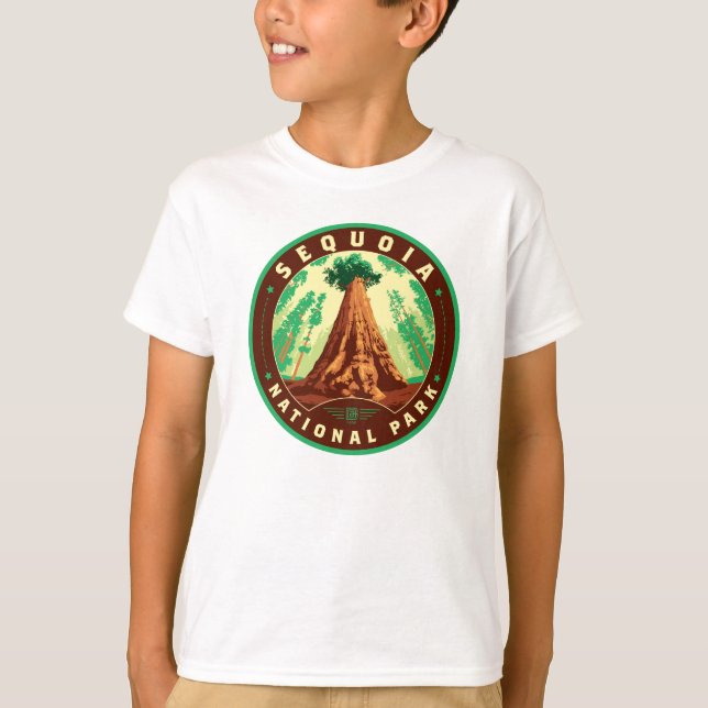 T-shirt Parc national de Sequoia (Devant)