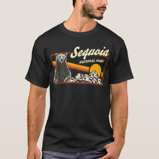 T-shirt Parc national de Sequoia Vintage