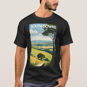 T-shirt Parc national de South Downs