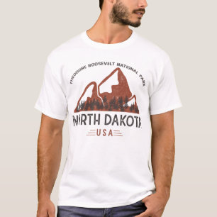 T-shirt Parc national de Théodore-vintage Roosevelt
