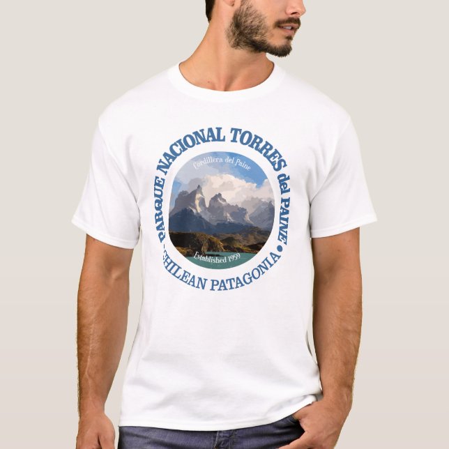 T-shirt Parc national de Torres del Paine (Devant)