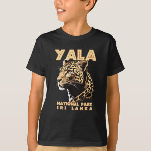 T-shirt Parc national de Yala - Sri Lanka Leopard