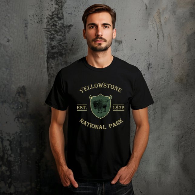 T-shirt Parc national de Yellowstone (Créateur téléchargé)
