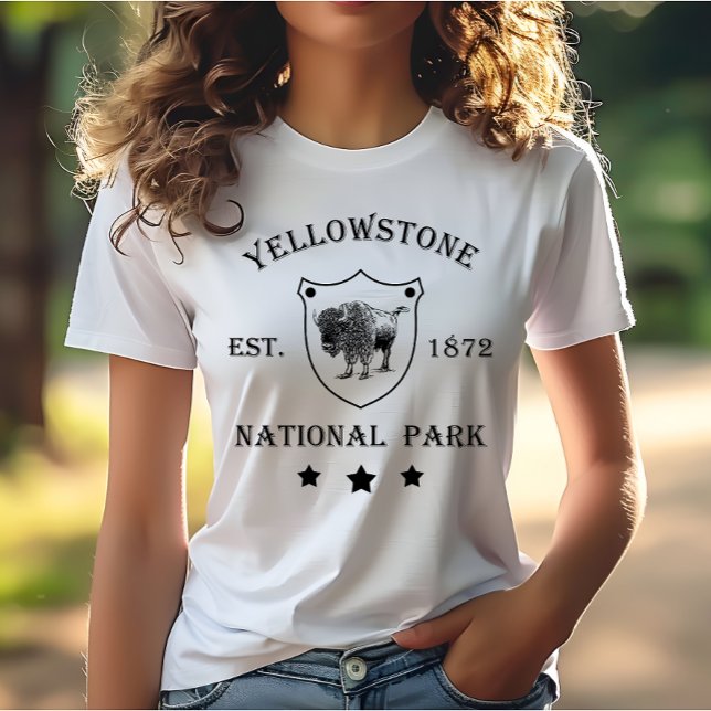T-shirt Parc national de Yellowstone (Créateur téléchargé)