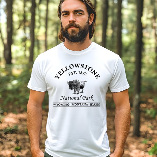 T-shirt Parc national de Yellowstone (Créateur téléchargé)