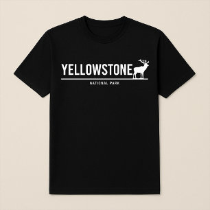 T-shirt Parc national de Yellowstone Elk