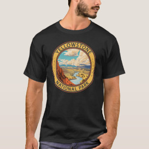 T-shirt Parc national de Yellowstone Hayden Valley Travel 