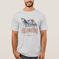 Parc national de Yellowstone Montagnes Wolf Montag