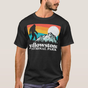 T-shirt Parc national de Yellowstone Monts Bigfoot