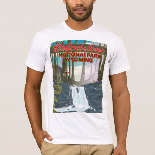 T-shirt Parc national de Yellowstone, Wyoming États-Unis