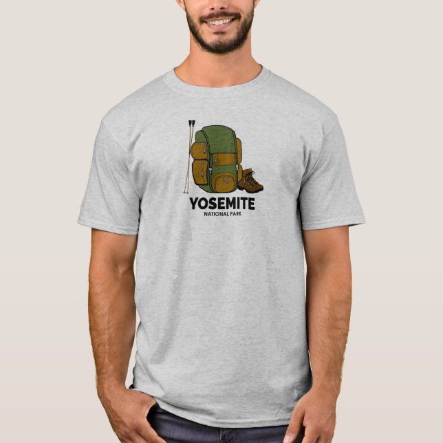 T-shirt Parc national de Yosemite (Devant)