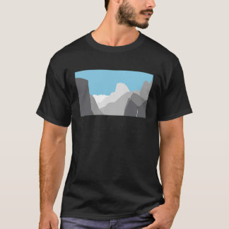 T-shirt Parc national de Yosemite Californie Demi-Dôme Mod