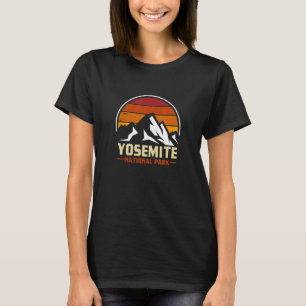 T-shirt Parc national de Yosemite Californie Sunset Randon