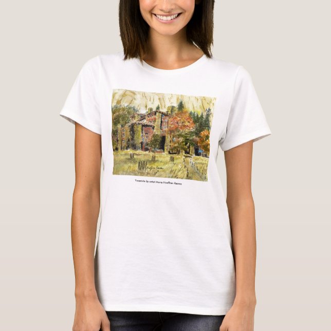 T-shirt Parc national de Yosemite :  L'hôtel d'Ahwahnee (Devant)