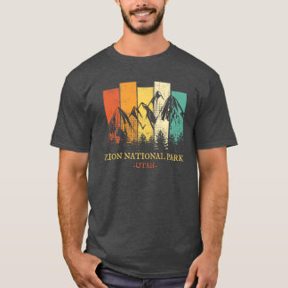 T-shirt Parc national de Zion Vintage 3