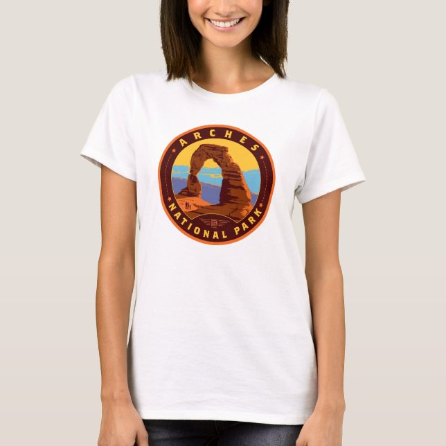 T-shirt Parc national des Arches (Devant)