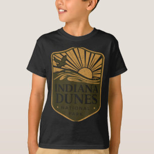 T-shirt Parc national des dunes de l'Indiana US Vintage