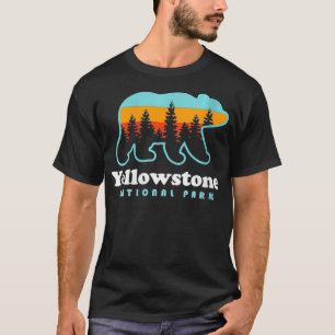T-shirt Parc national des femmes de Yellowstone Wyoming Be