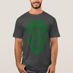 T-shirt Parc national des Glaciers Arrowhead Green
