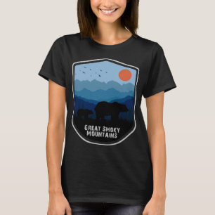 T-shirt Parc national des Great Smoky Mountains, Retro Our