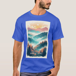 T-shirt Parc national des Great Smoky Mountains Voyage 1