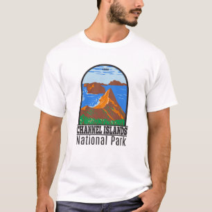 T-shirt Parc national des îles Channel Californie Vintage