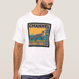 T-shirt Parc national des îles Channel   Fox