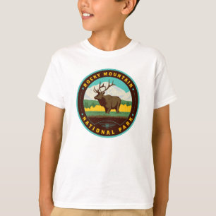 T-shirt Parc national des Rocheuses