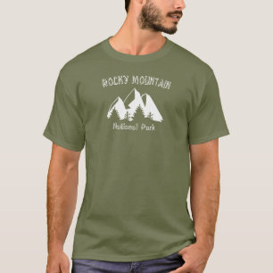 T-shirt Parc national des Rocheuses