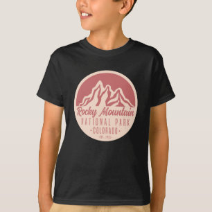 T-shirt Parc national des Rocheuses Colorado