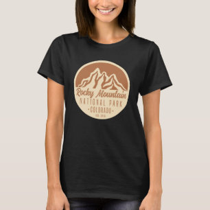 T-shirt Parc national des Rocheuses Colorado