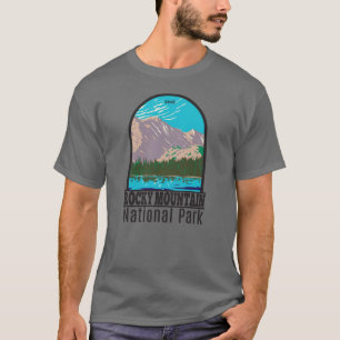 T-shirt Parc national des Rocheuses Colorado Lac Ours